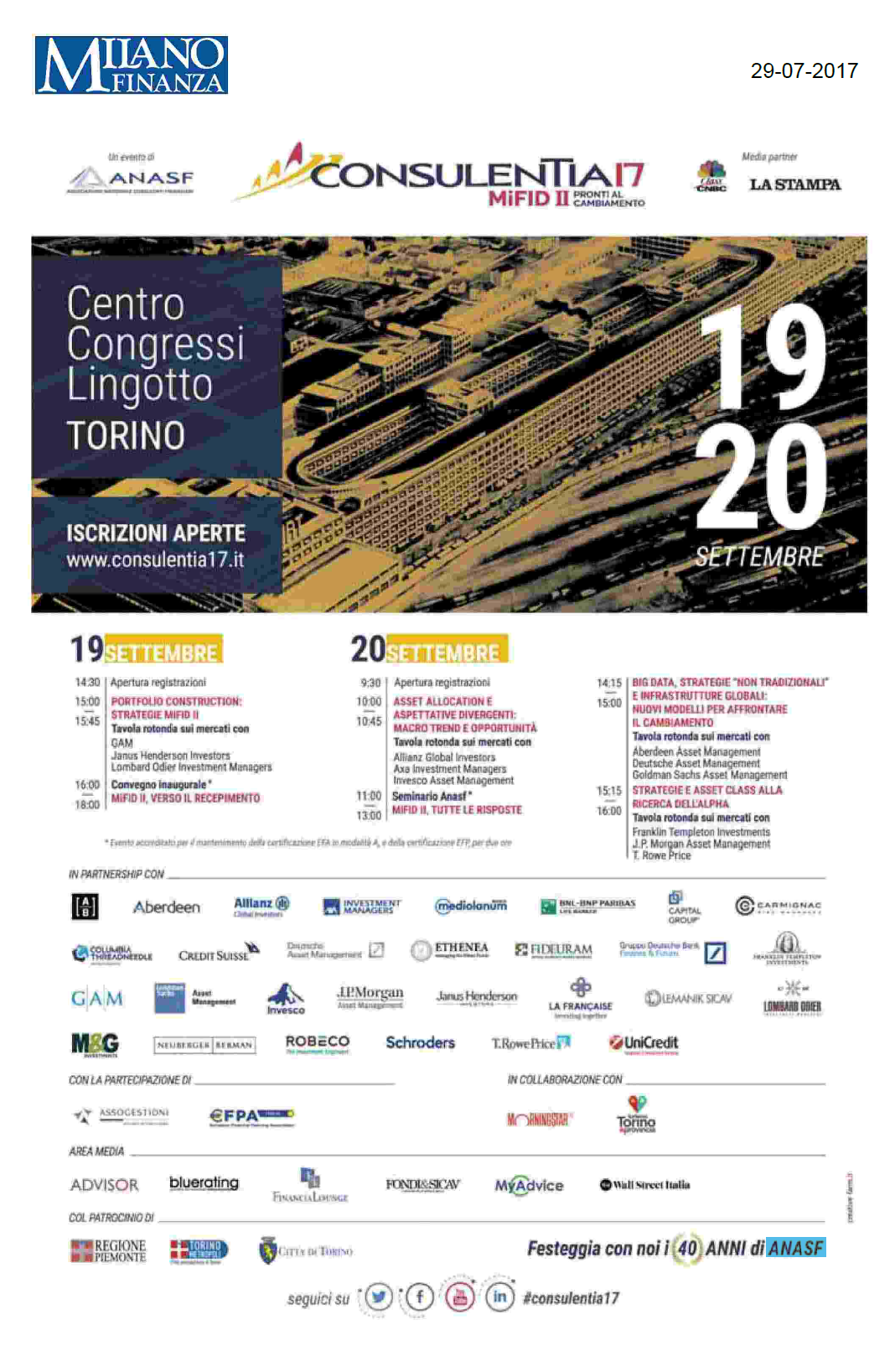 ConsulenTia17 Torino è su Milano Finanza