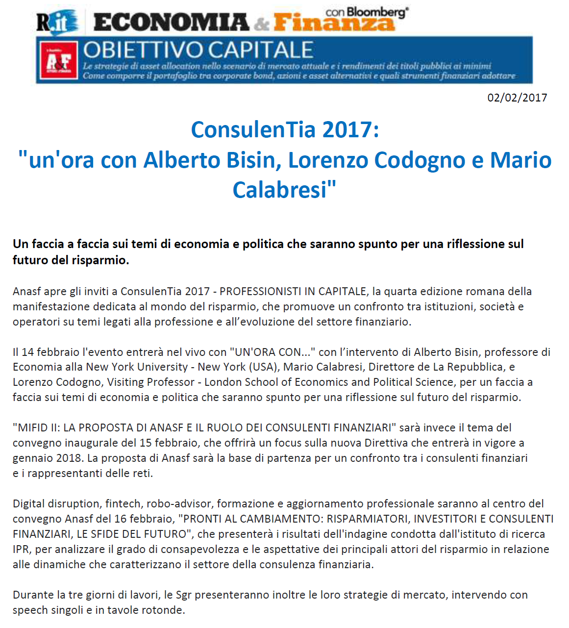 ConsulenTia 2017: 