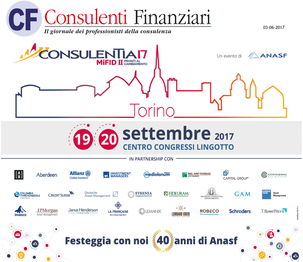La pubblicità di ConsulenTia17 Torino è su Milano Finanza