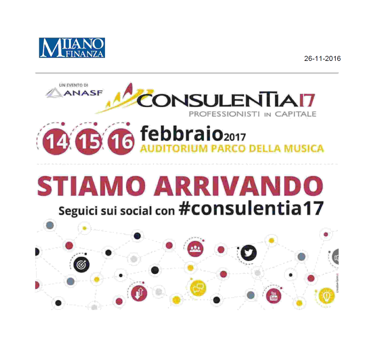 ConsulenTia2017 è su Milano Finanza